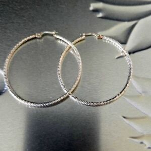 Silver Hoop earrings